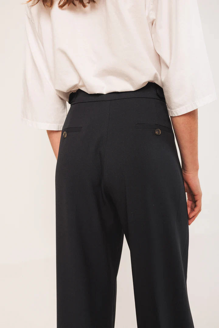 Paty Straight Trouser - Navy