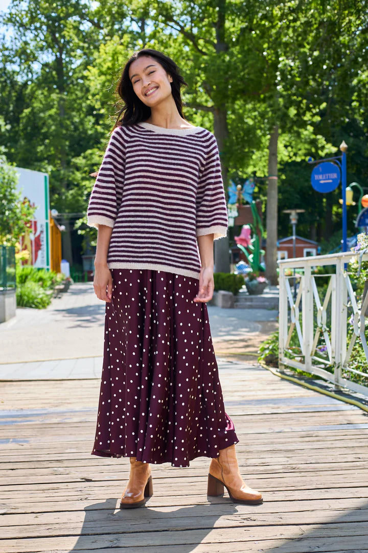 Knit Jumper - Plum