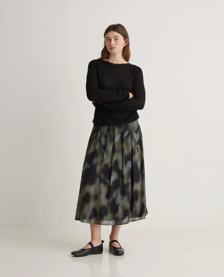 Fine Knit Jumper - Black