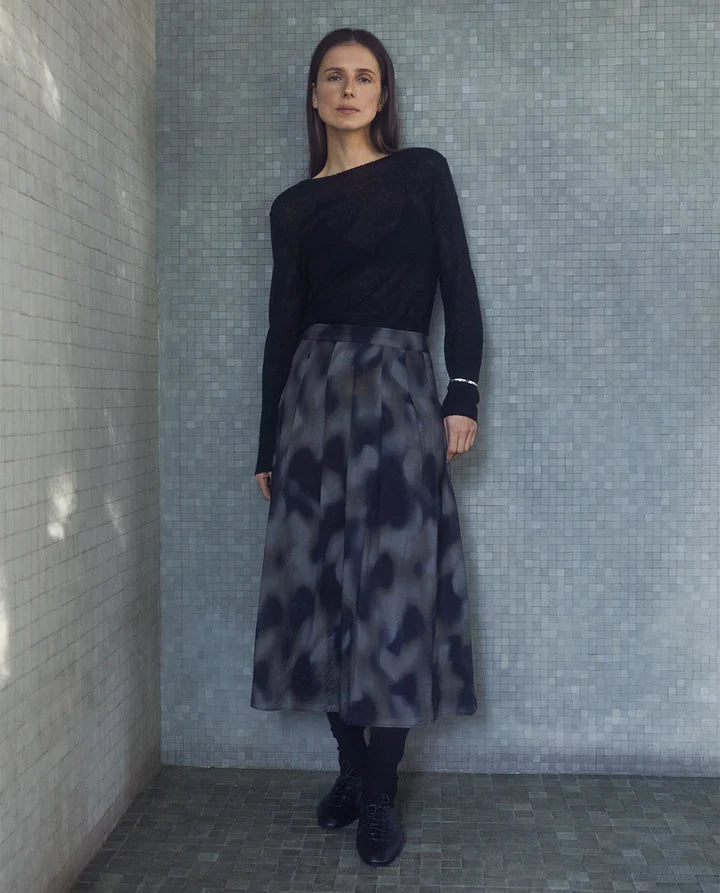 Fine Knit Jumper - Black