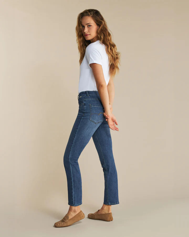 Kate High Rise Jean - Stoneused